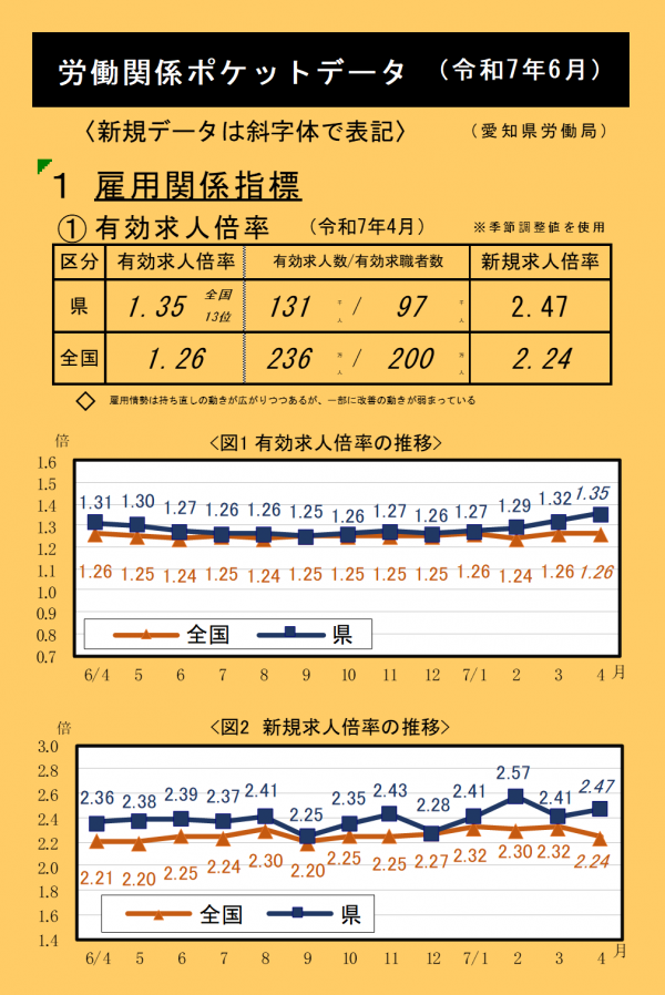 令和7年6月ポケットデータ