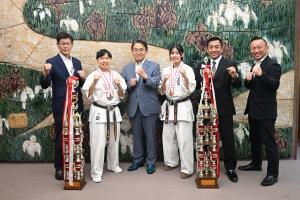 WFKO全世界フルコンタクト空手道選手権大会優勝報告