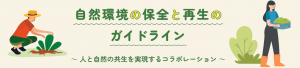 自然環境の保全と再生のガイドライン