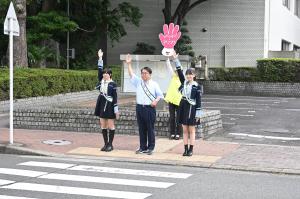 夏の交通安全県民運動出発式及び啓発キャンペーン