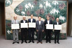 鳥インフルエンザ防疫活動功労者表彰