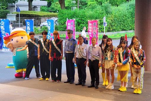 2024年夏の交通安全県民運動出発式の画像