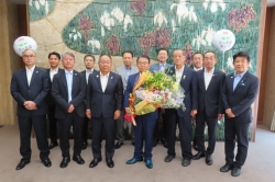 0902-1第20回アジア競技大会・第5回アジアパラ競技大会を愛知県産の花で飾る会