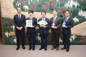 藤井聡太竜王・名人の訪問