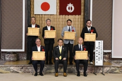 32-1 愛知県農林基盤局優良建設工事施工業者感謝状贈呈式