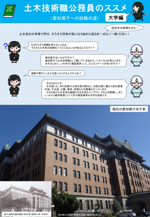 大卒向けパンフレット（表紙）