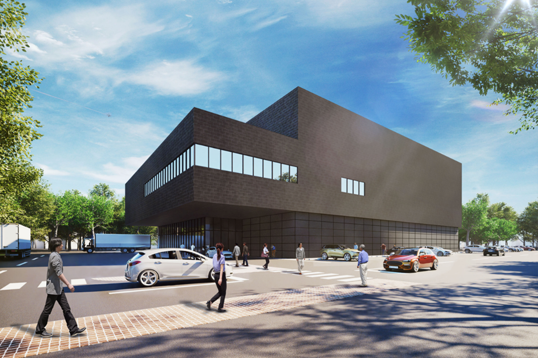 収蔵庫の外観イメージ