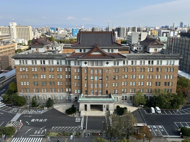 改修後本庁舎全景