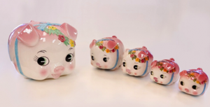 ブタさん貯金箱の写真