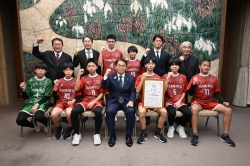 260115-3_「ビーチサッカーU-15フェスティバル2025」の優勝報告