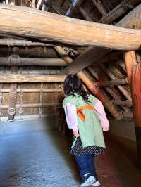 竪穴住居に入ってみよう