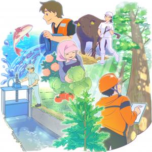 Xアカウントアイコン（農林水産部門X）