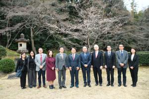 アジア開発銀行のブルーノ・カラスコ官房長との面談