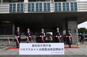 ペロブスカイト太陽電池の実証開始