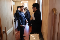 20260311-1愛知・名古屋アジア・アジアパラ競技大会の「移動式宿泊施設」の視察①