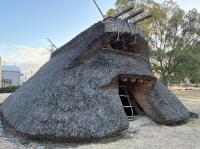 竪穴住居に入ってみよう！