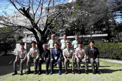 0324-4 日本ボーイスカウト愛知連盟の訪問