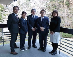 0326-7 国際基督教大学岩切学長の訪問