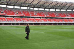 0407-2 パロマ瑞穂スタジアム（瑞穂公園陸上競技場）の視察2