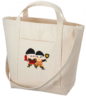 あいち歴史観光 ショルダートートバッグ