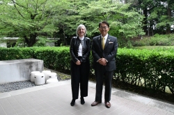 駐日フランス大使の訪問