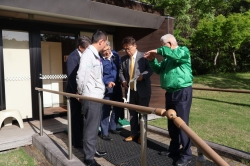 「豊田貞宝次世代産業地区」内の貞宝カントリークラブの視察1