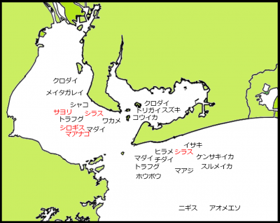 2026年4月下旬の漁場図