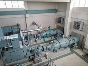 高島排水機のポンプ設備