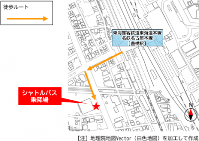 豊橋市総合体育館_シャトルバスのご案内