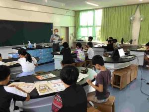10月2日 豊川市立御津北部小学校 4年生