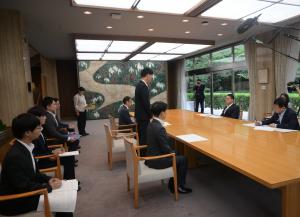 熊本地震帰任報告会