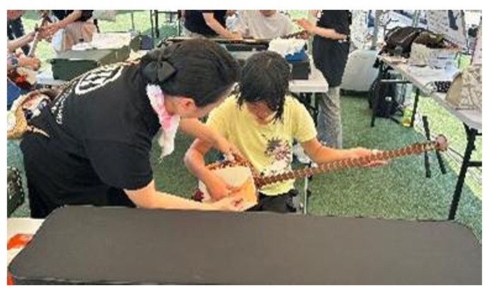 2025年7月に愛・地球博記念公園で 実施したワークショップの様子