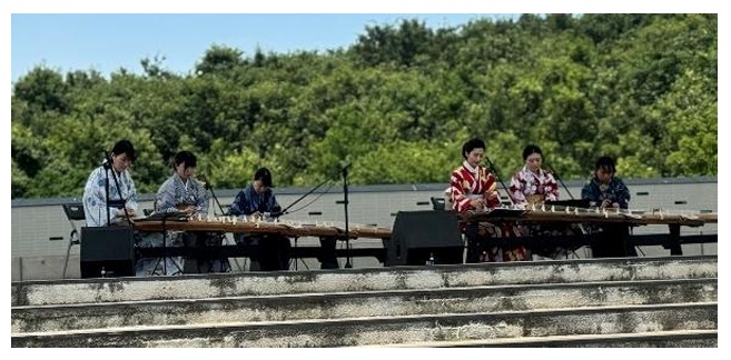 2025年7月に愛・地球博記念公園で実施したステージの様子
