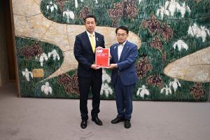 黄川田こども政策担当大臣表敬