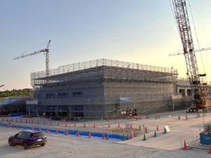 豊田ひまわり特別支援学校2608施工状況