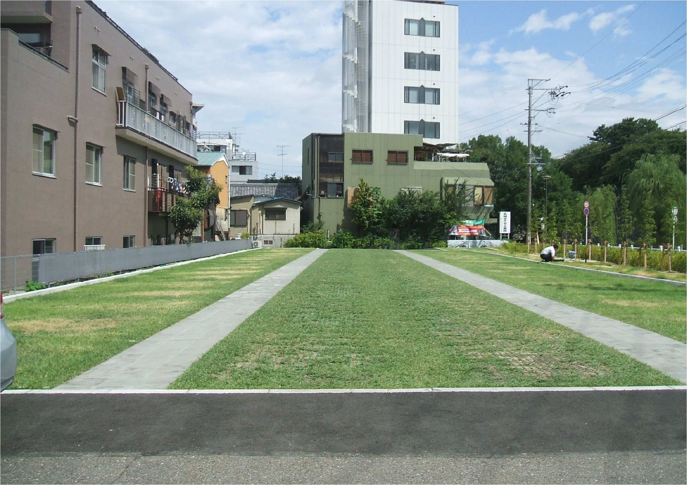 駐車場緑化（名古屋市）