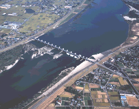 木曽川大堰