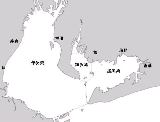 赤潮情報海域区分