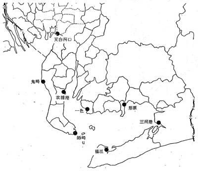 愛知県検潮器設置箇所図