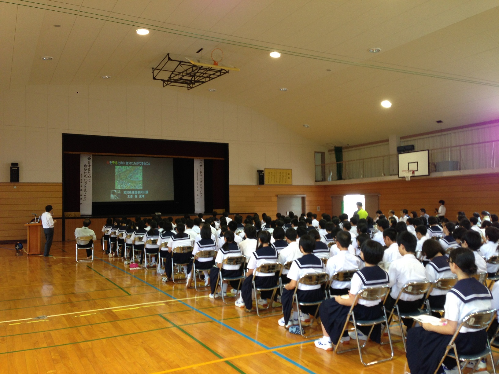 命を守るために自分たちにできること（河川課　主査　森　匡孝）