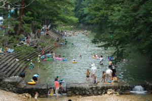 県民の森「水遊び場」