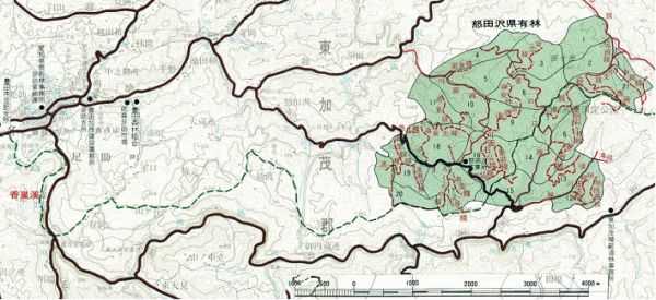 怒田沢位置図