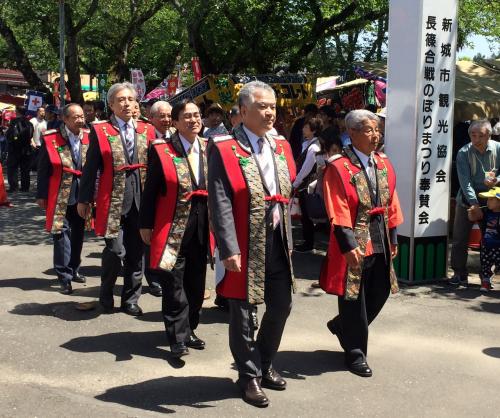 第51回長篠合戦のぼりまつりが開催されました 愛知県