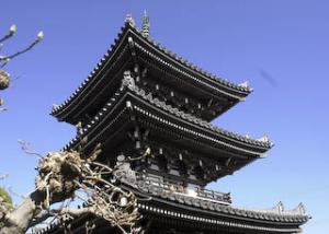 明蔵寺の三重塔