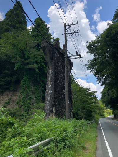 大井川橋梁の橋脚