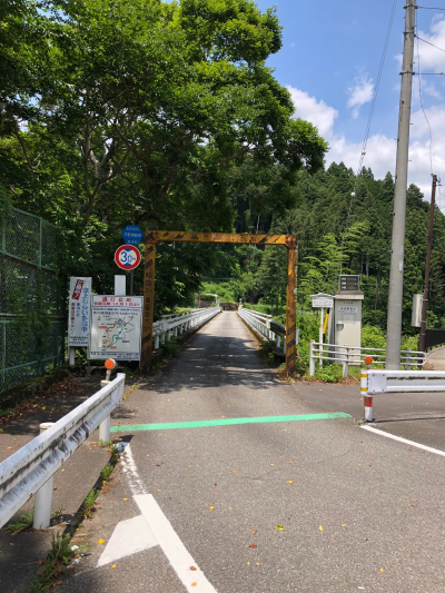 清嶺小学校横の第三寒狭川橋梁