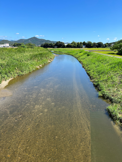 水力発電所のあった梅田川