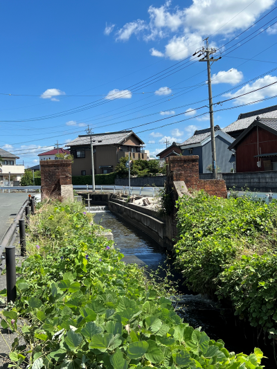 牟呂発電所遺構