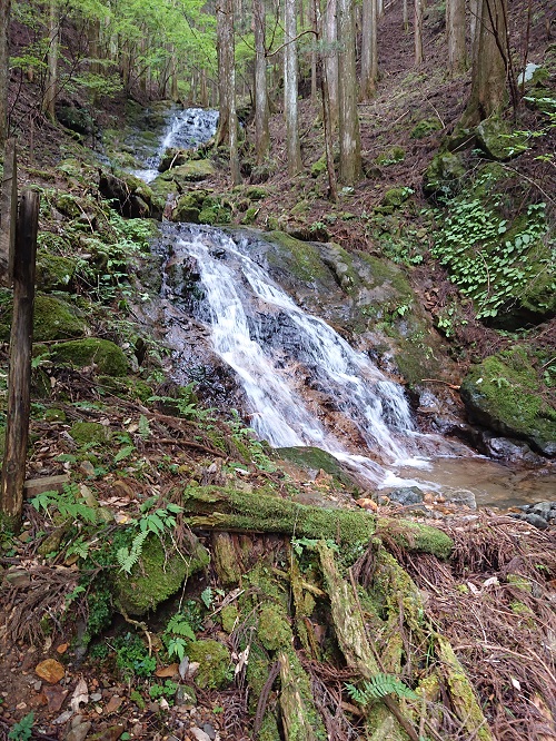 村行の七滝　村行小滝