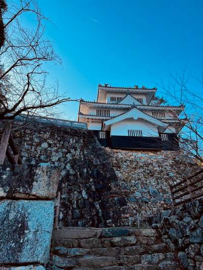 復元された吉田城の鉄櫓（くろがねやぐら）